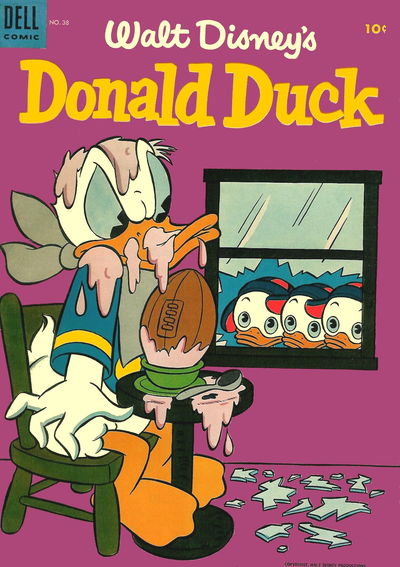 Walt Disney's Donald Duck (Dell, 1952 series) #38 November 1954