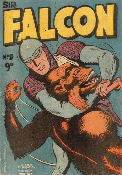 Sir Falcon (Frew, 1955 series)  #9 ([August 1955?])