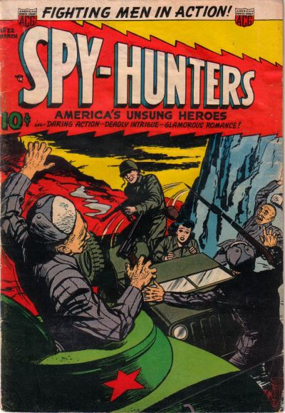 Spy-Hunters  #22 (February-March 1953)