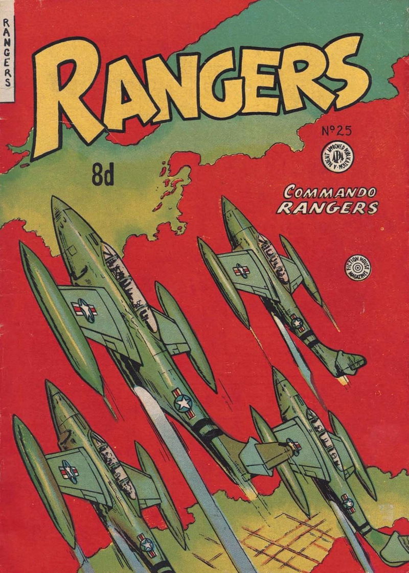 Rangers Comics (HJ Edwards, 1950? series) #25 ([April 1952?])