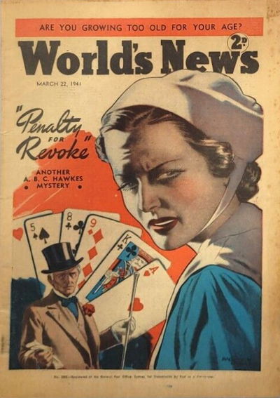 World's News (ANL, 1936 series) #2049? [22 March 1941?]