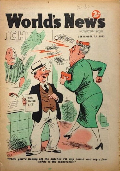 World's News (ANL, 1936 series) #2269 ? ([15 September 1945?])