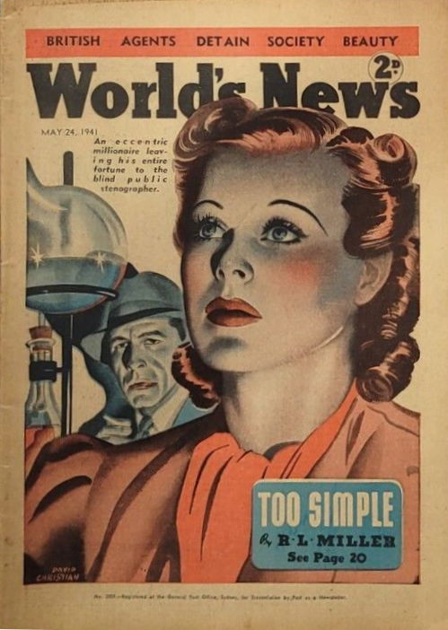 World's News (ANL, 1936 series) #2053 ? (24 May 1941)