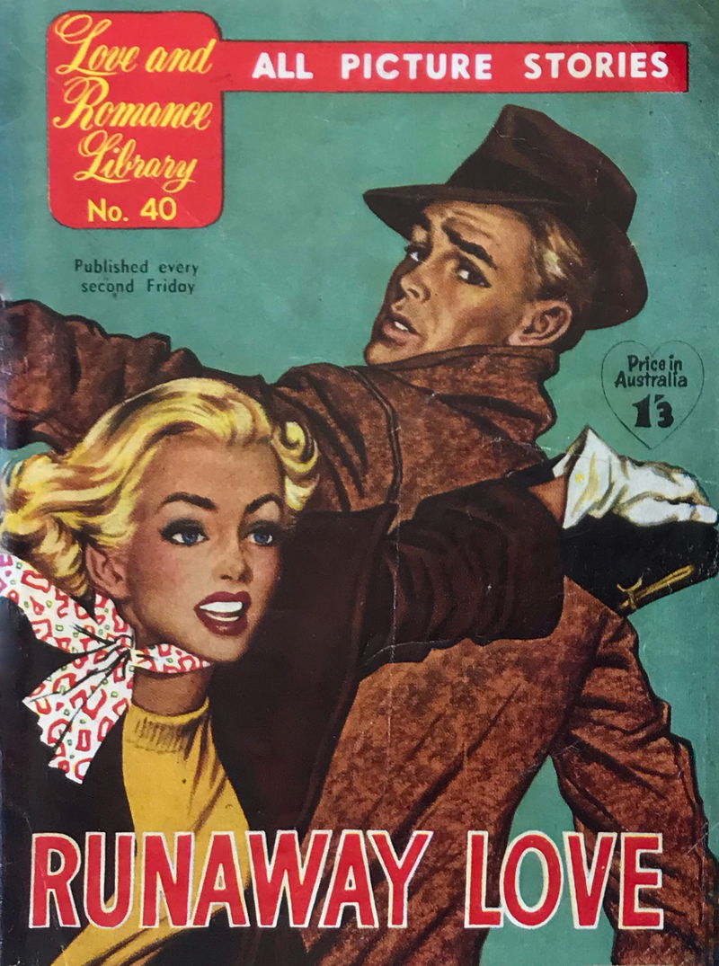 Love and Romance Library (Frew, 1957? series) #40 — Runaway Love ([November 1956?])