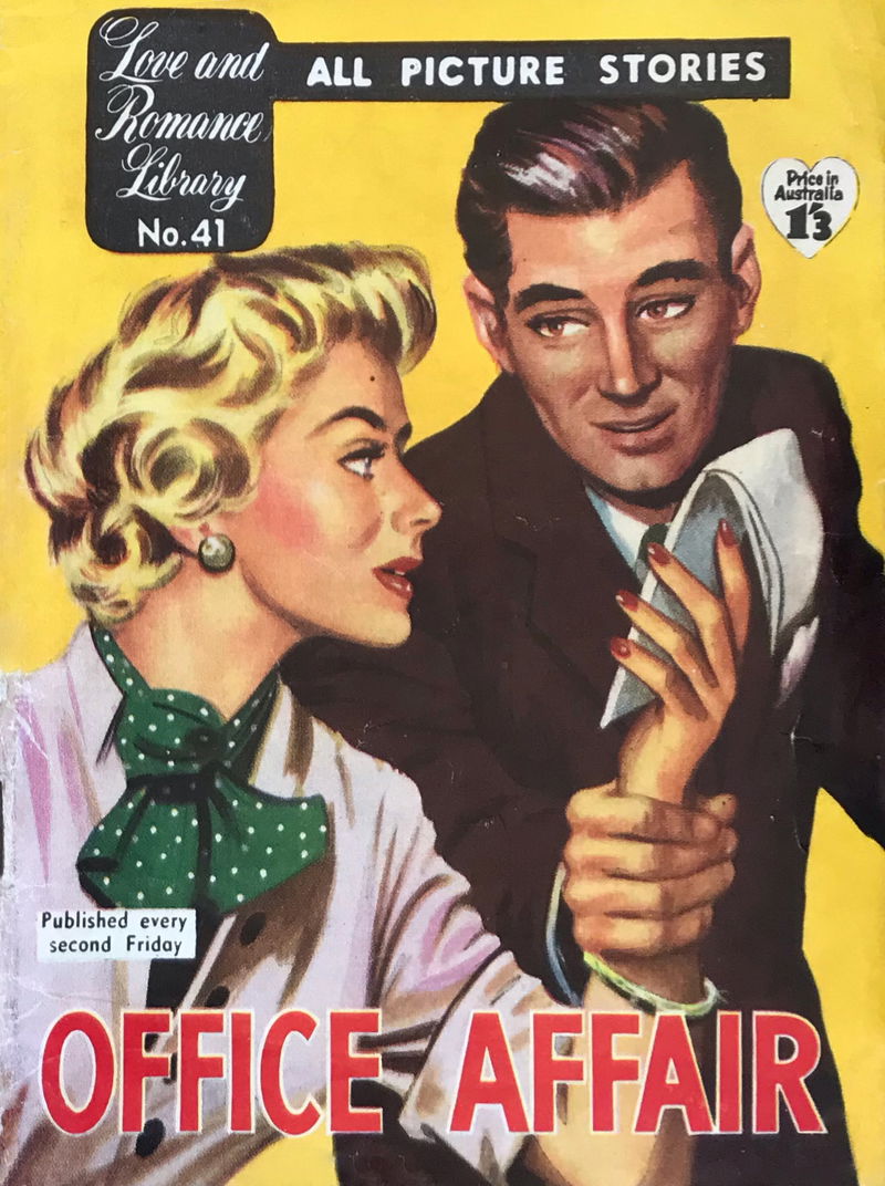Love and Romance Library (Frew, 1957? series) #41 — Office Affair ([1956?])
