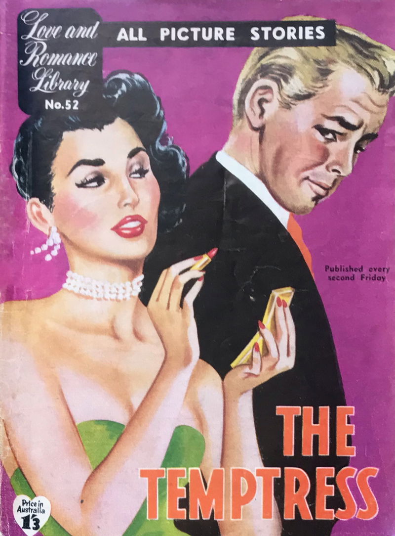 Love and Romance Library (Frew, 1957? series) #52 — The Temptress ([May 1957?])