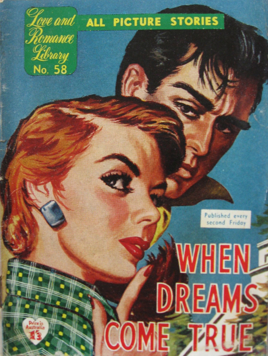 Love and Romance Library (Frew, 1957? series) #58 — When Dreams Come True ([August 1957?])
