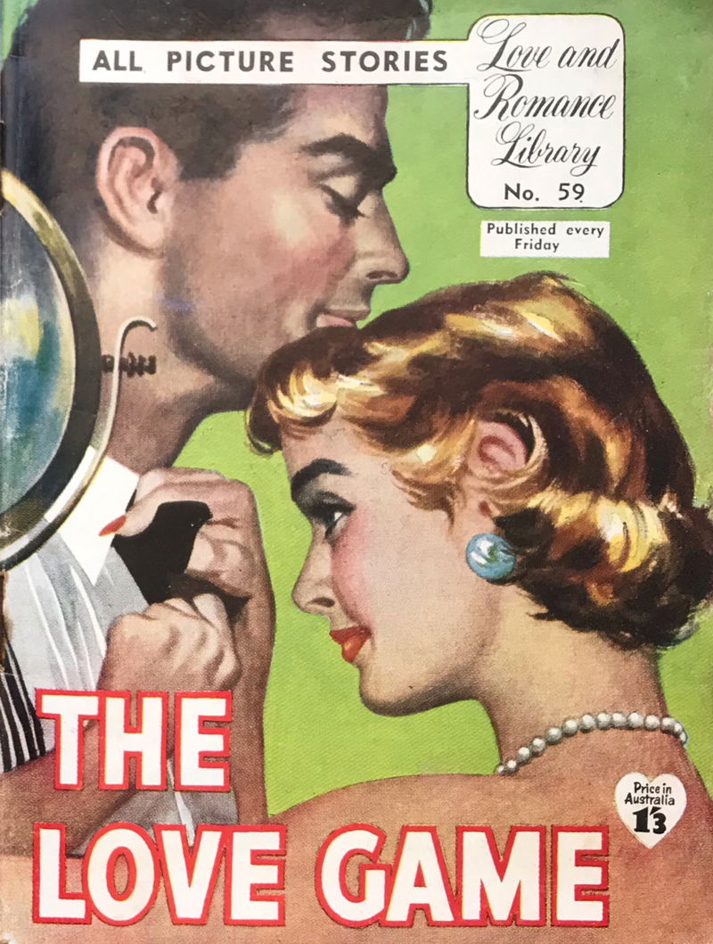 Love and Romance Library (Frew, 1957? series) #59 — The Love Game ([August 1957?])