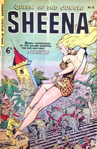 Sheena Queen of the Jungle (HJ Edwards, 1950 series)  #6 ([March 1951?])