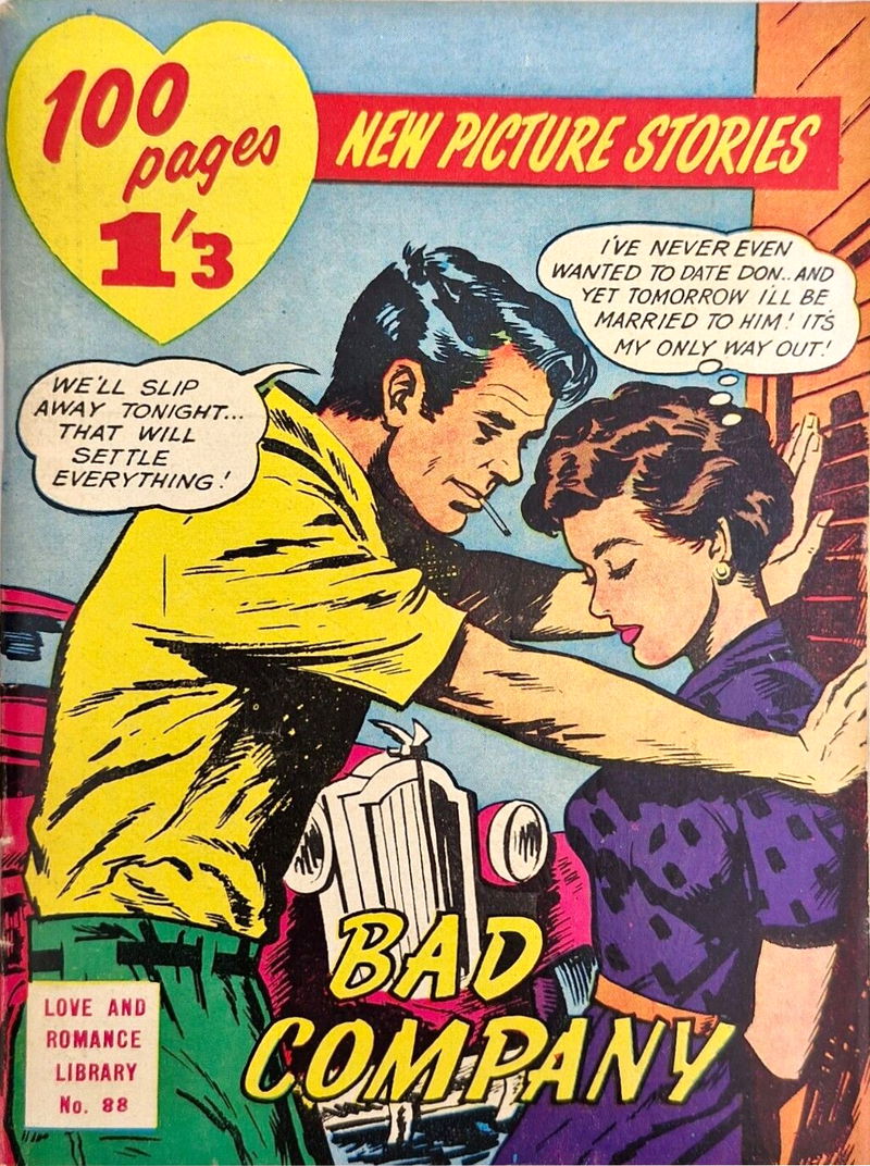 Love and Romance Library (Frew, 1957? series) #88 ([November 1958?])
