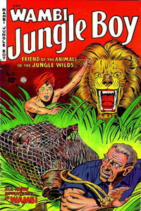 Wambi, Jungle Boy (Fiction House, 1942 series)  #10 (1950) — Untitled