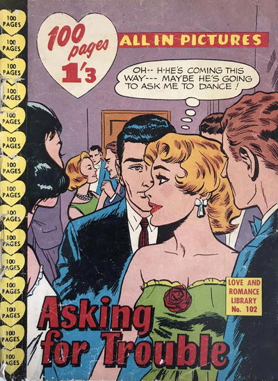 Love and Romance Library (Frew, 1957? series) #102 — Asking for Trouble [June 1959?]