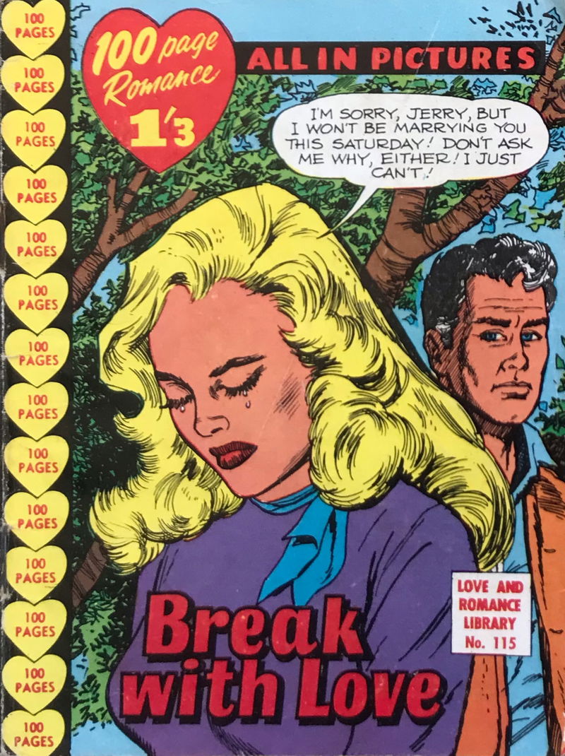 Love and Romance Library (Frew, 1957? series) #115 — Break with Love ([December 1959?])