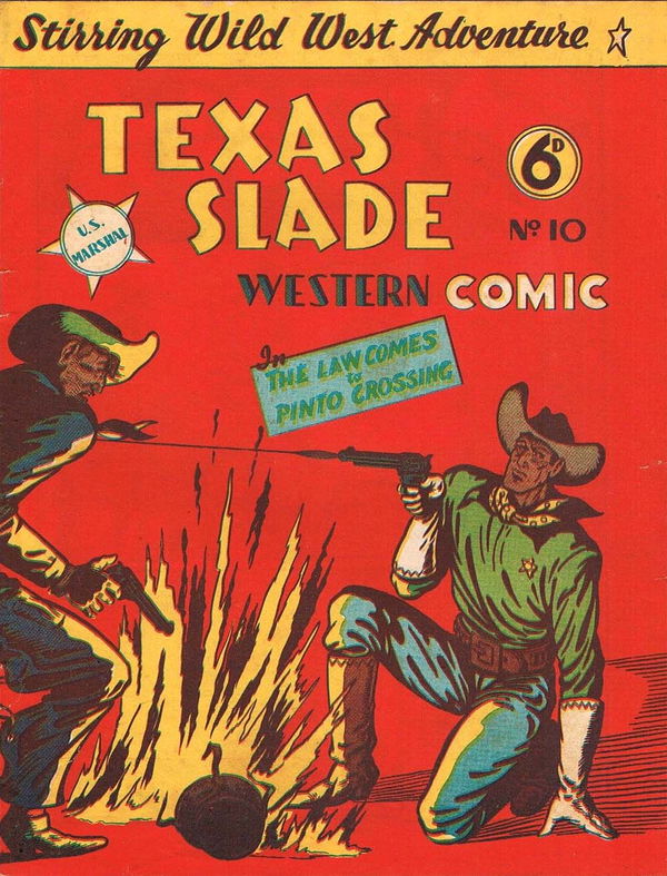 Texas Slade Western Comic (New Century, 1950 series) #10 ([October 1950?])