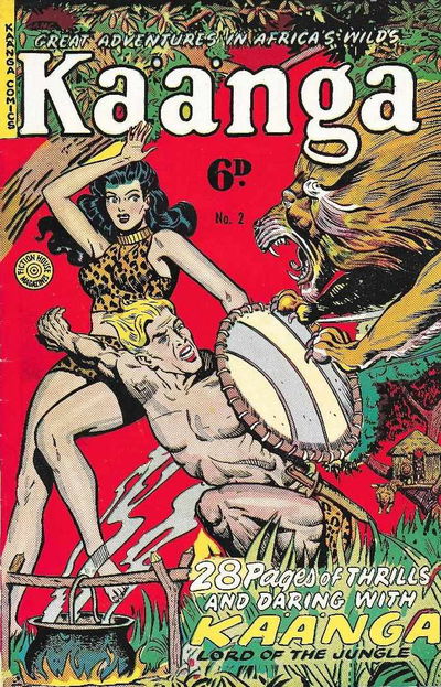 Kaänga Comics (HJ Edwards, 1950 series) #2 November 1950