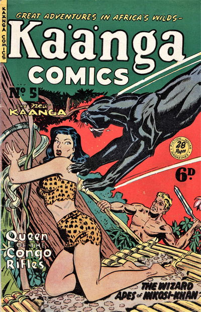 Kaänga Comics (HJ Edwards, 1950 series) #5 [February 1951?]