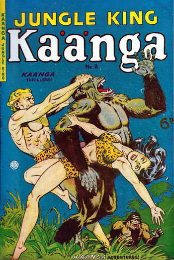 Kaänga Comics (HJ Edwards, 1950 series) #8 ([May 1951?])