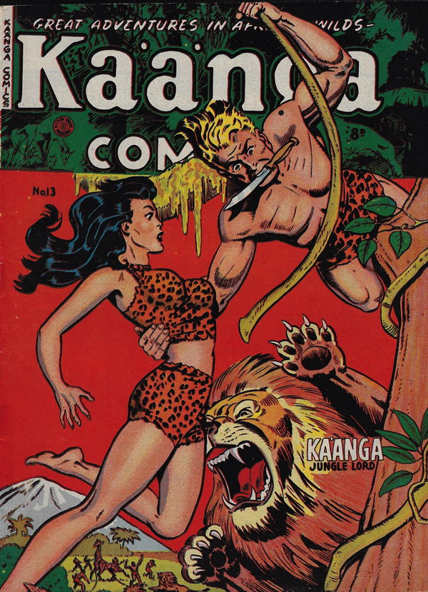 Kaänga Comics (HJ Edwards, 1950 series) #13 ([October 1951?])