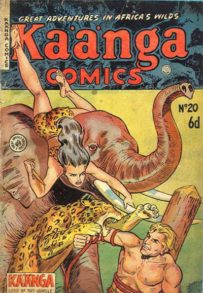 Kaänga Comics (HJ Edwards, 1952 series) #20 [May 1952?]