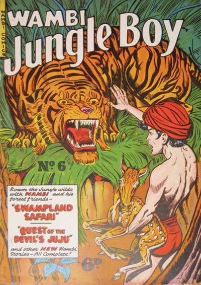 Wambi Jungle Boy (HJ Edwards, 1950? series) #6 [April 1951?]