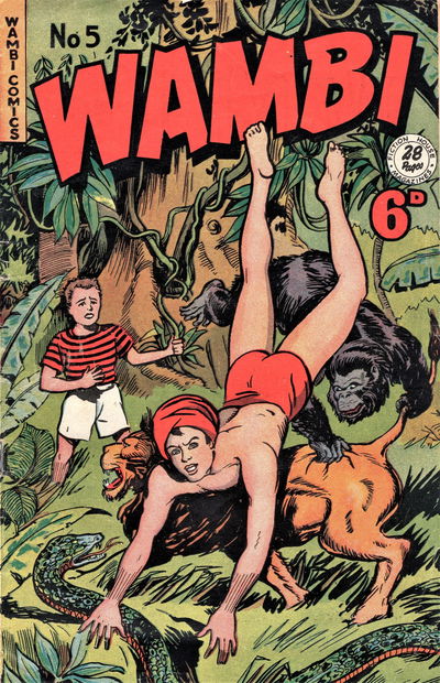 Wambi Jungle Boy (HJ Edwards, 1950? series) #5 [March 1951?]