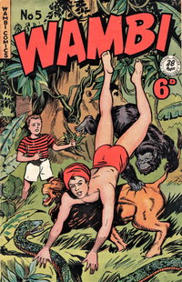 Wambi Jungle Boy (HJ Edwards, 1950 series)  #5 ([March 1951?])
