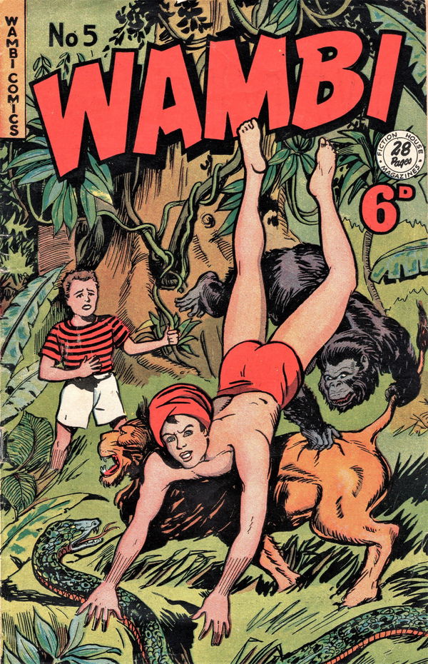 Wambi Jungle Boy (HJ Edwards, 1950? series) #5 ([March 1951?])