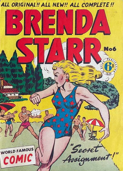 Brenda Starr (Atlas, 1951 series) #6 ([April 1952?])