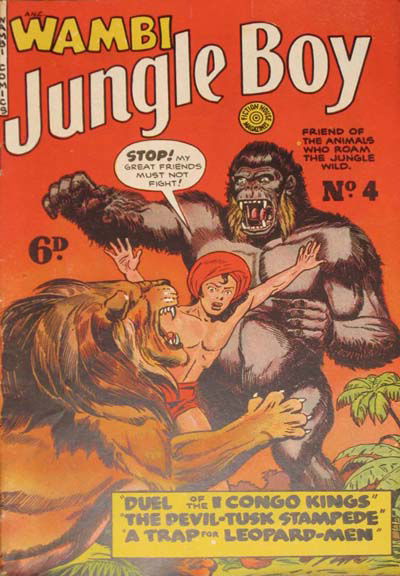 Wambi Jungle Boy (HJ Edwards, 1950? series) #4 ([February 1951?])