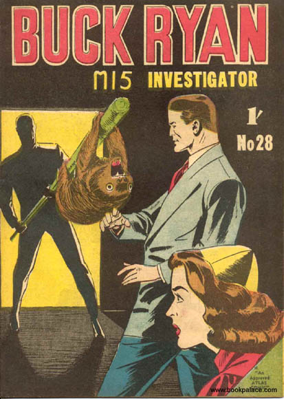 Buck Ryan MI5 Investigator (Atlas, 1954? series) #28 ([1957?])
