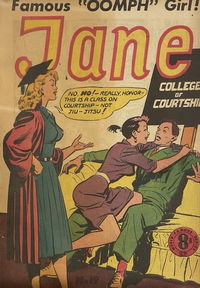 Jane Famous "Oomph" Girl (Atlas) #19 (December 1955?)