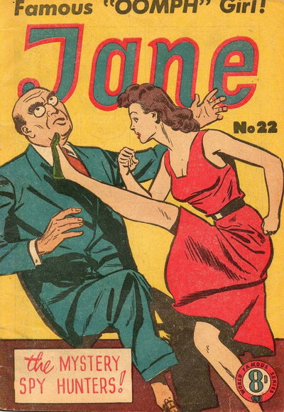 Jane Famous "Oomph" Girl  #22 ([March 1956?])