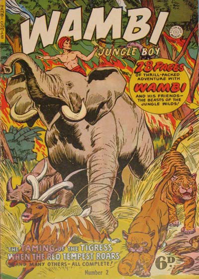 Wambi Jungle Boy (HJ Edwards, 1950? series) #2 ([December 1950?])