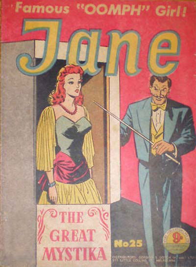Jane Famous "Oomph" Girl (Atlas, 1954 series) #25 ([June 1956?])