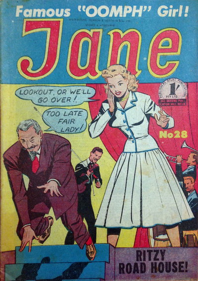 Jane Famous "Oomph" Girl  #28 ([1956?])