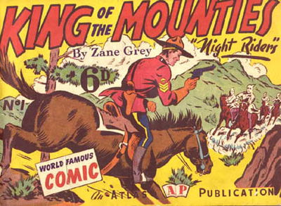 King of the Mounties (Atlas, 1950 series) #1