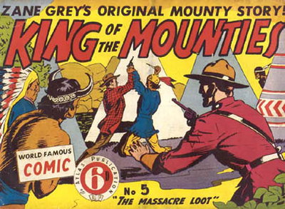 King of the Mounties  #5 ([April 1951?])