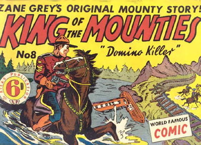 King of the Mounties  #8 ([July 1951?])