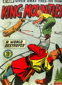 King of the Mounties (Atlas, 1950 series) #23