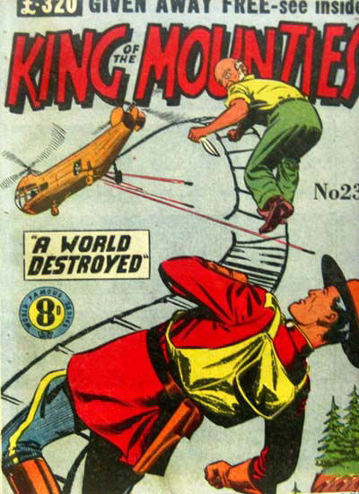 King of the Mounties (Atlas, 1950 series) #23 [October 1952?]