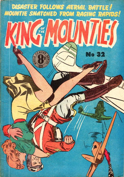 King of the Mounties (Atlas, 1950 series) #32 [July 1953?]