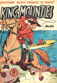 King of the Mounties (Atlas, 1950 series)  #33 ([August 1953?])