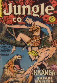 Jungle Comics (Fiction House, 1940 series)  #126 (June 1950) — Safari Sinister