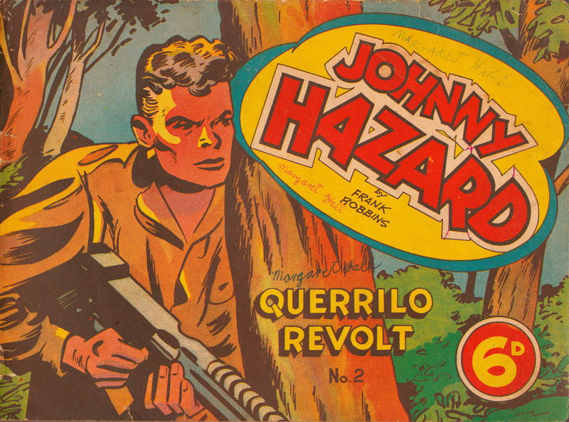 Johnny Hazard (Elmsdale Publications, 1949? series) #2 — Querrilo Revolt ([October 1949?])
