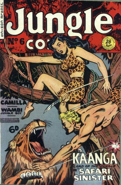 Jungle Comics  #6 ([March 1951?])