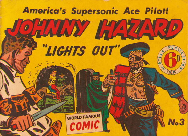 Johnny Hazard (Atlas, 1953? series) #3 ([1953?])