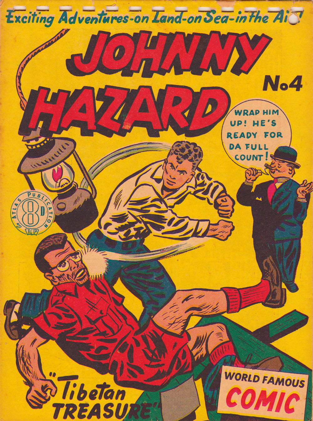 Johnny Hazard (Atlas, 1953? series) #4 ([1953?])