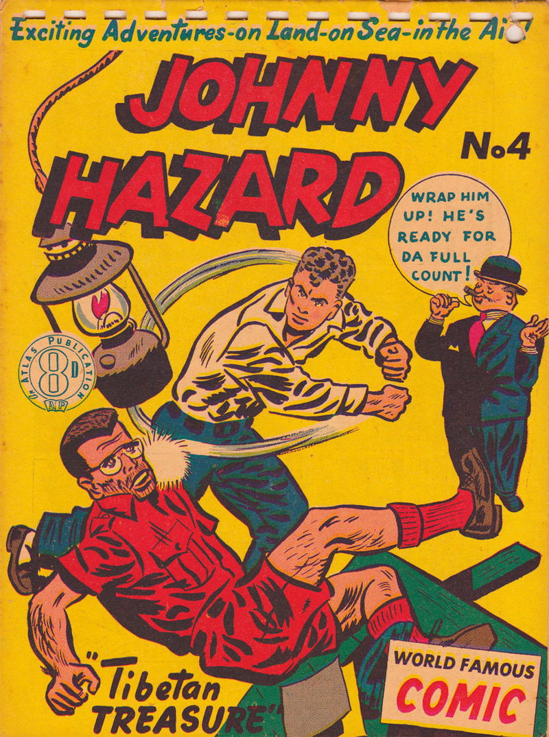 Johnny Hazard (Atlas, 1953? series) #4 ([1953?])