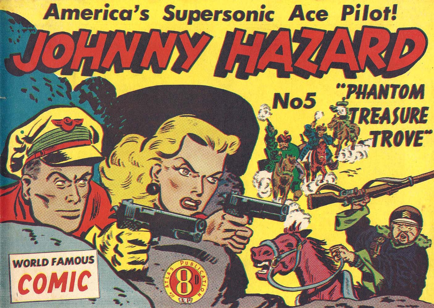Johnny Hazard (Atlas, 1953? series) #5 ([1953?])