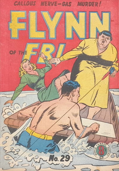 Flynn of the FBI (Atlas, 1950? series) #29 [February 1955?]